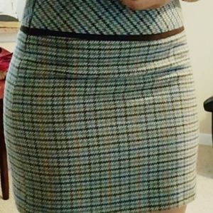 NWTThe limited RedOutback wool mini plaid skirt 4